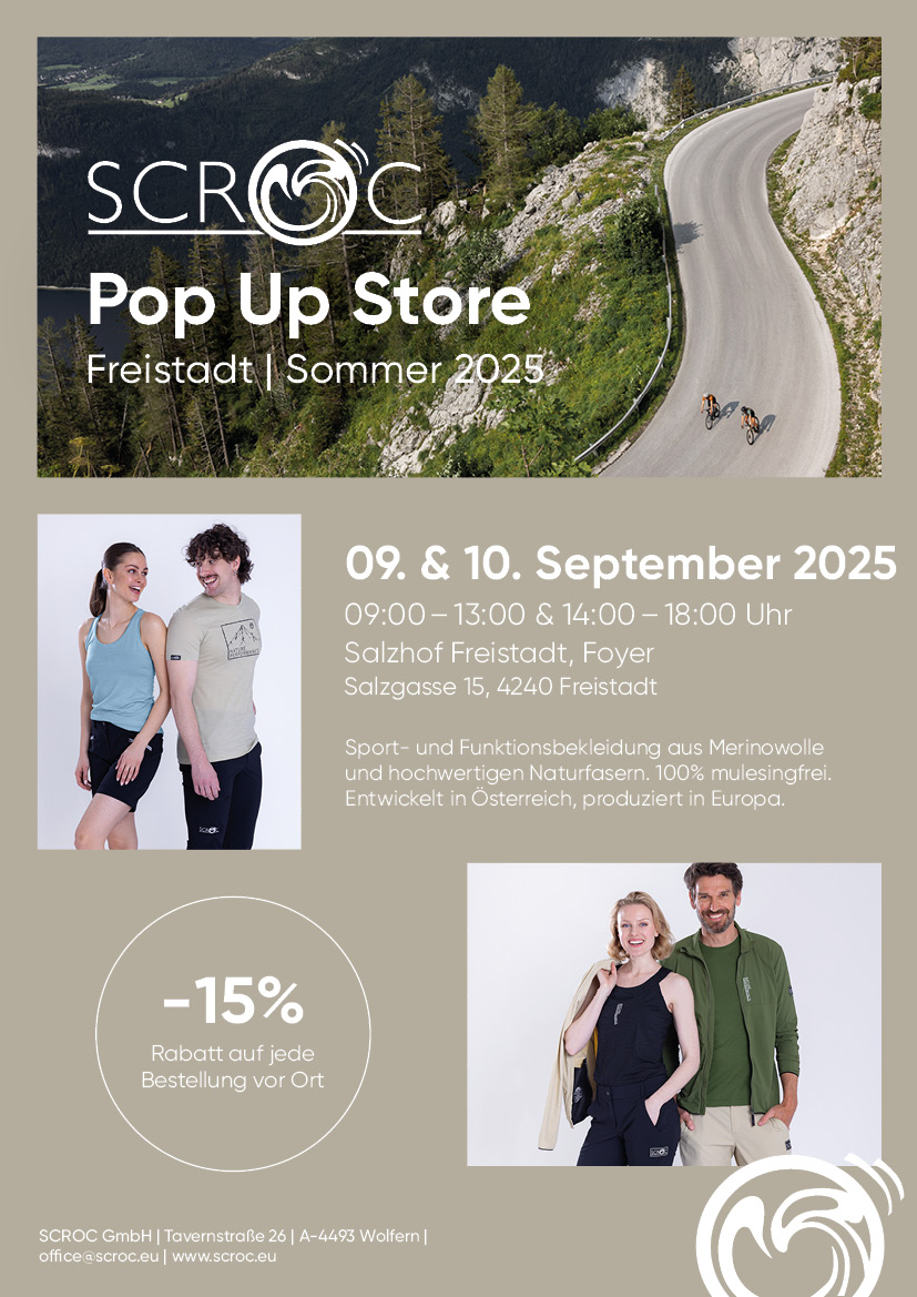 Pop up Store Freistadt - SCROC