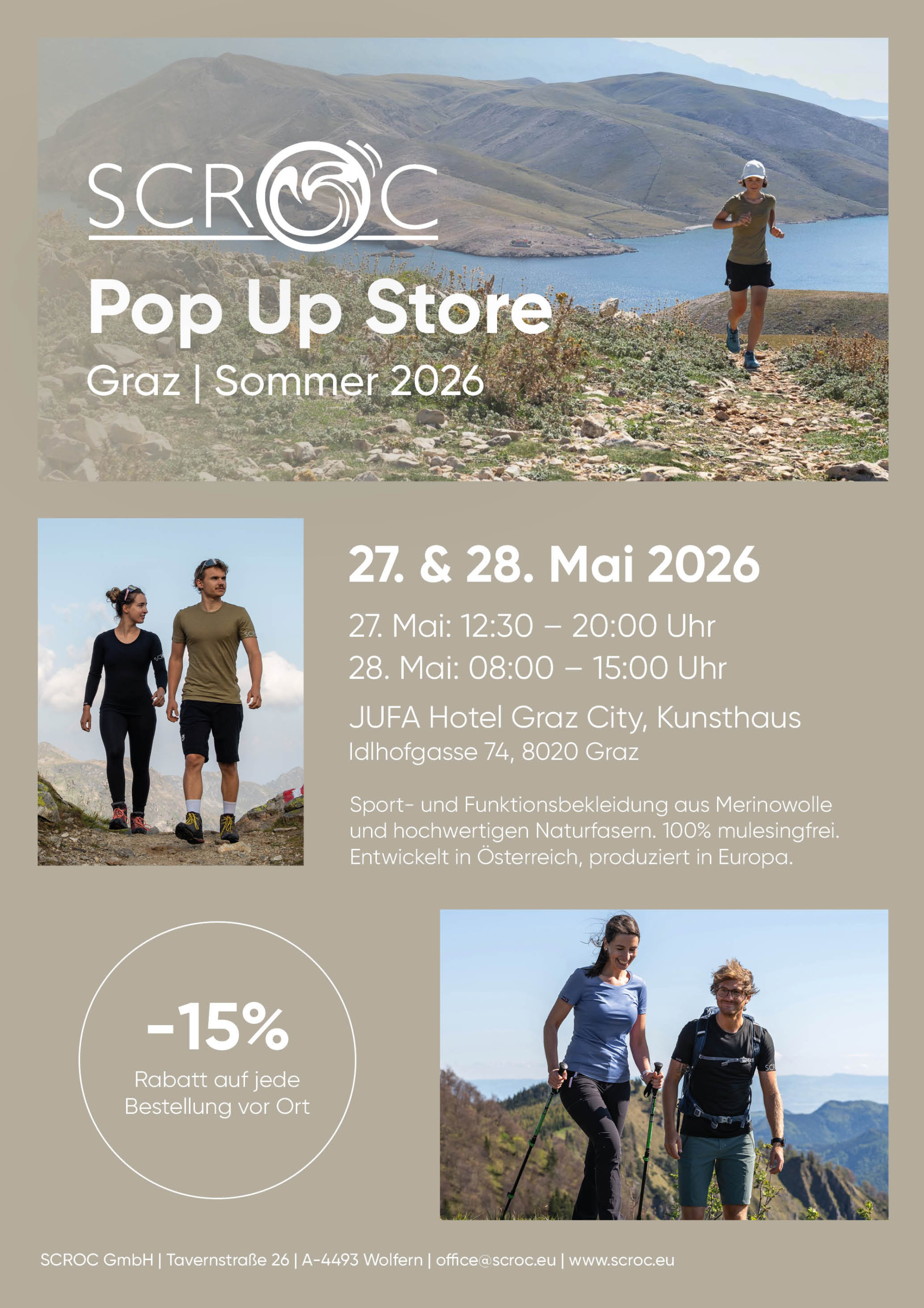 Pop up Store Graz - SCROC