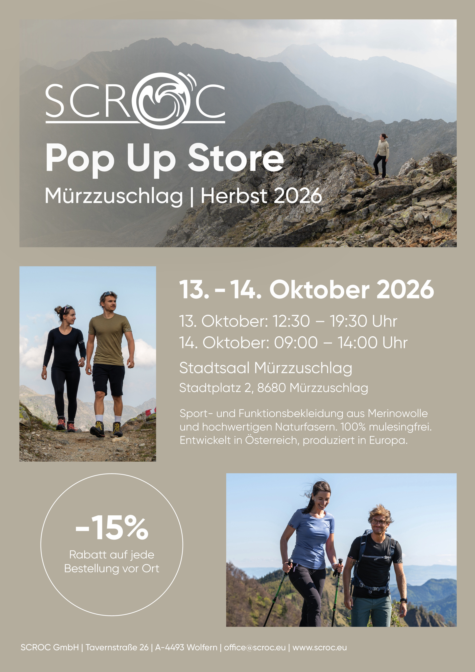 Pop up Mürzzuschlag - SCROC