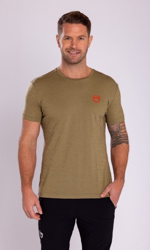 Shirt mit feinster Merinowolle, 100% mulesingfrei - SCROC