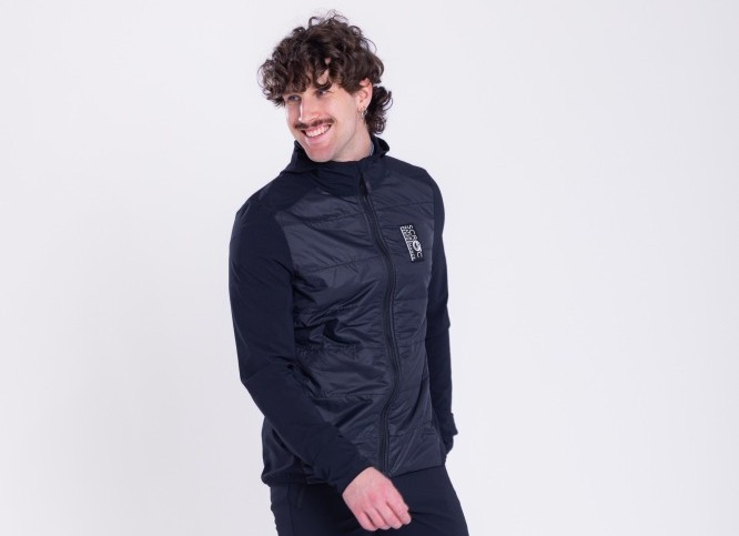 sLoft Merino Hybrid Jacke Fanto m - dezente Funktionsjacke für Herren - SCROC