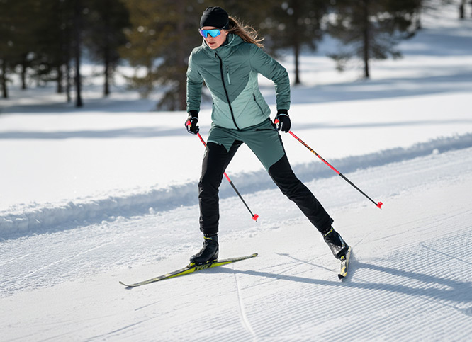 Merino Langlauf Bekleidung für Damen von SCROC