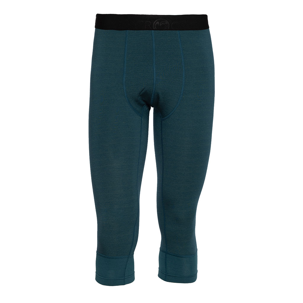 Merino 3/4 Hose 190 Suro m petrol für Herren von SCROC