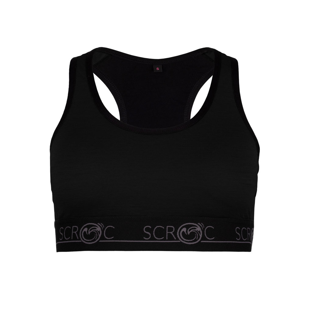 Merino BH 155 Sesa w schwarz für Damen von SCROC