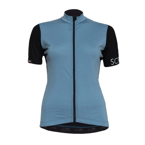 sMerino 160 Bike Trikot Pura w stahlblau für Damen von SCROC.