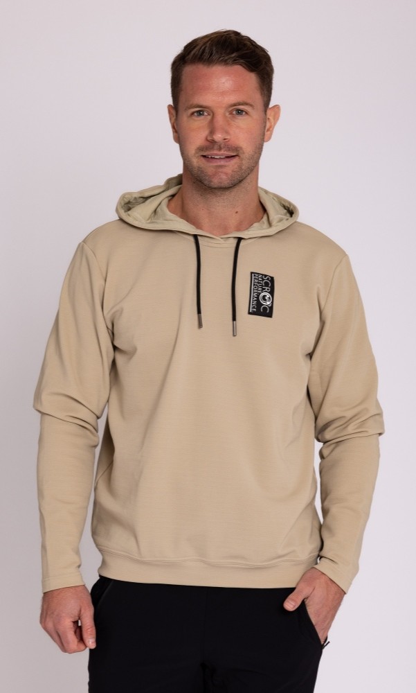 sFleece Merino Hoodie Frato m - legerer Fleece Hoodie mit Merinowolle - SCROC