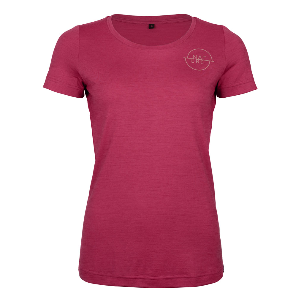 Merino Shirt 155 Fiera w beere für Damen von SCROC