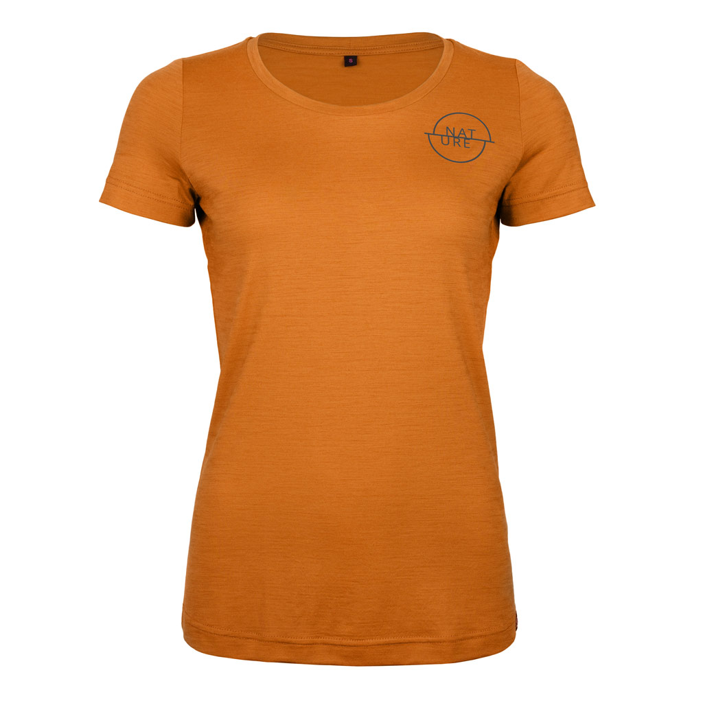 Merino Shirt 155 Fiera w curry für Damen von SCROC