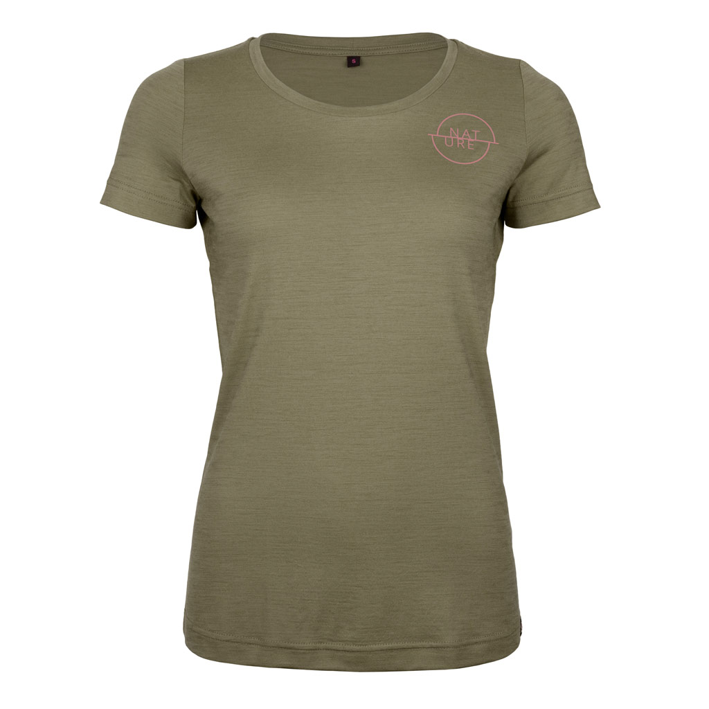 Merino Shirt 155 Fiera w khaki für Damen von SCROC