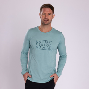 Merino Shirt 155 Ideo langarm m türkis für Herren von SCROC Merino Shirt 155 Ideo langarm m türkis für Herren von SCROC