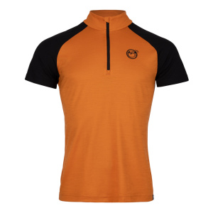 Merino Shirt 155 Kafo m in curry für Herren von SCROC. Merino Shirt 155 Kafo m in curry für Herren von SCROC.