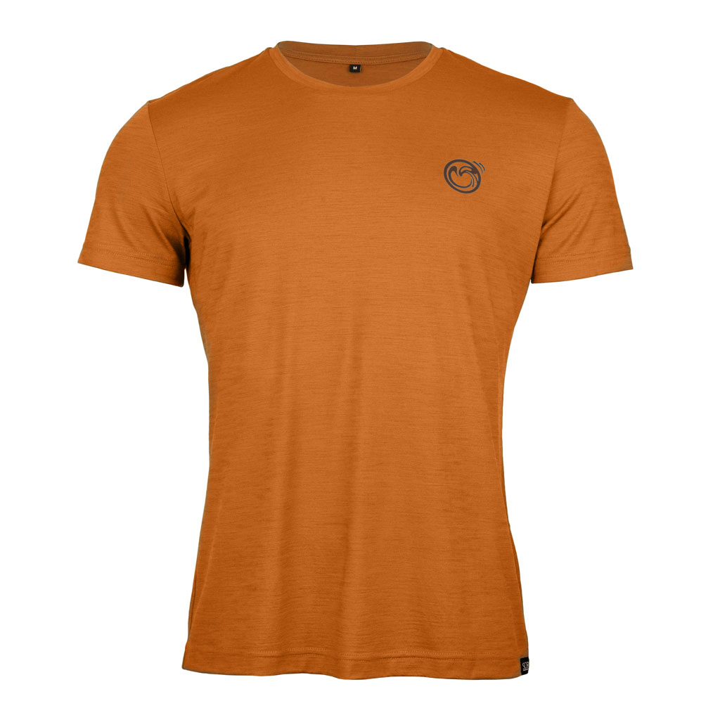 Merino Shirt 155 Lardo m curry für Herren von SCROC