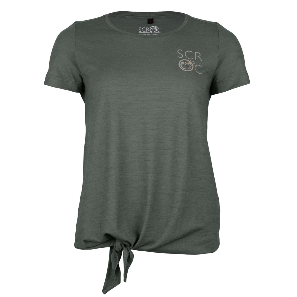 Merino Shirt 160 Doni w dunkler Salbei für Damen von SCROC