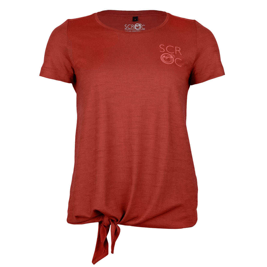 Merino Shirt 160 Doni w rostbraun für Damen von SCROC