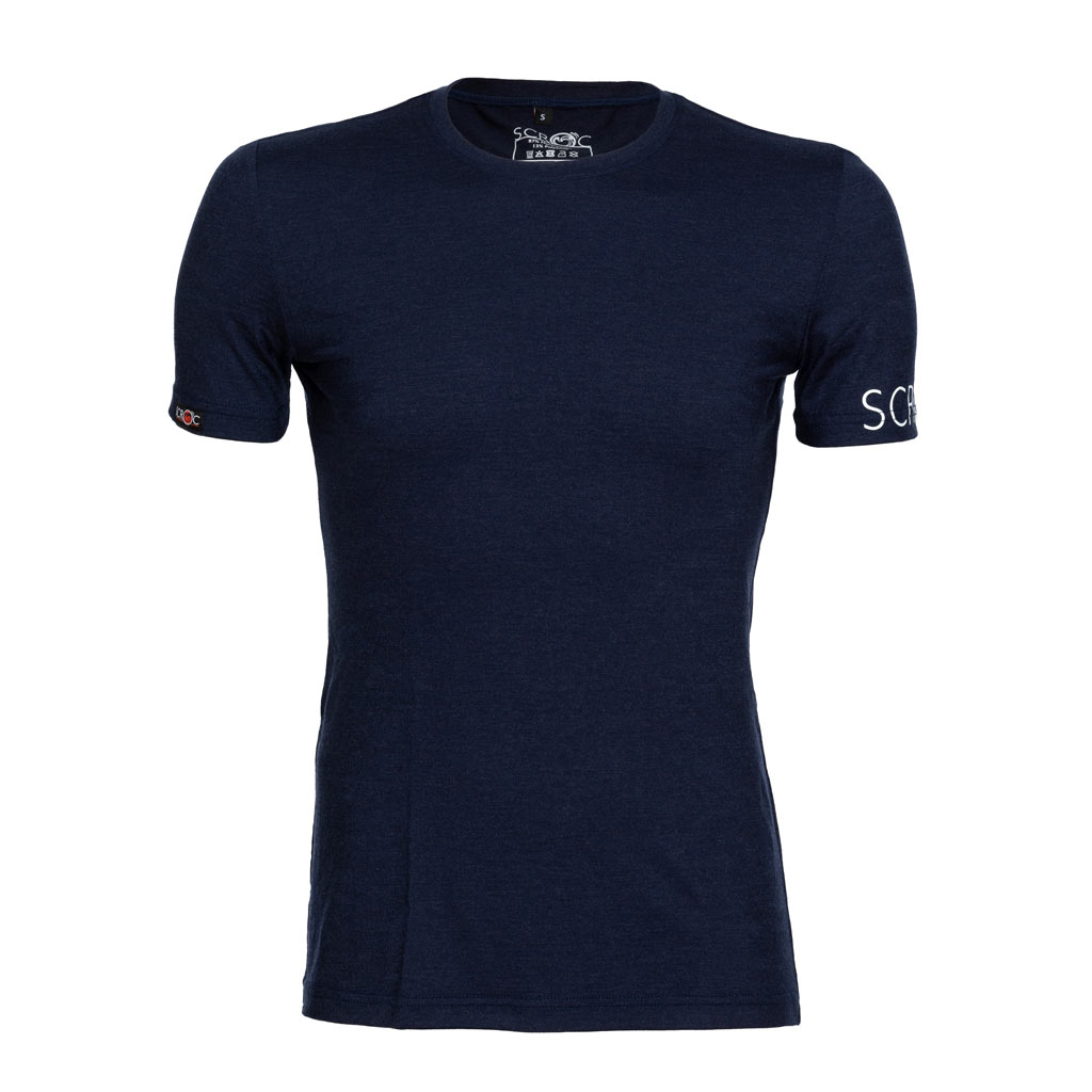 Merino Shirt 160 Etera m dunkelblau für Herren von SCROC