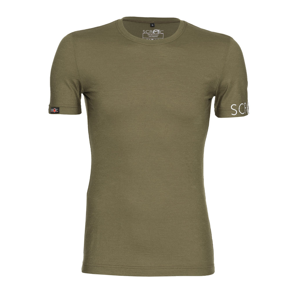 Merino Shirt 160 Etera m khaki für Herren von SCROC