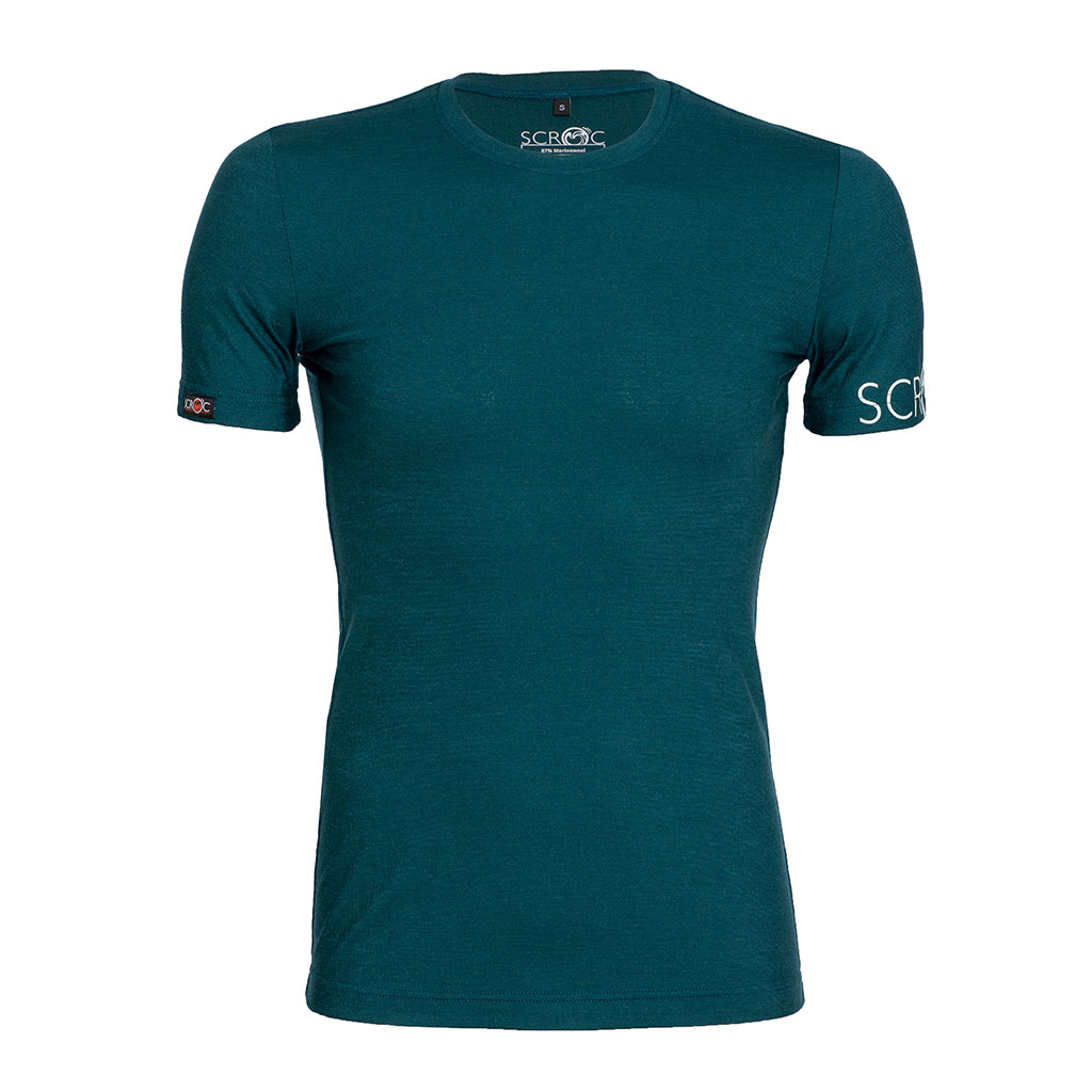 Merino Shirt 160 Etera m petrol für Herren von SCROC