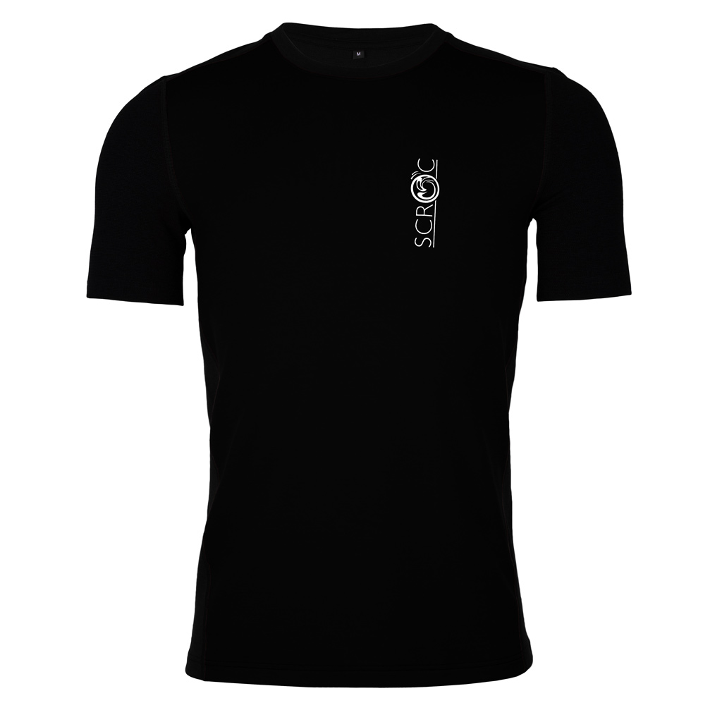 Merino Shirt 190 Bero m schwarz für Herren von SCROC