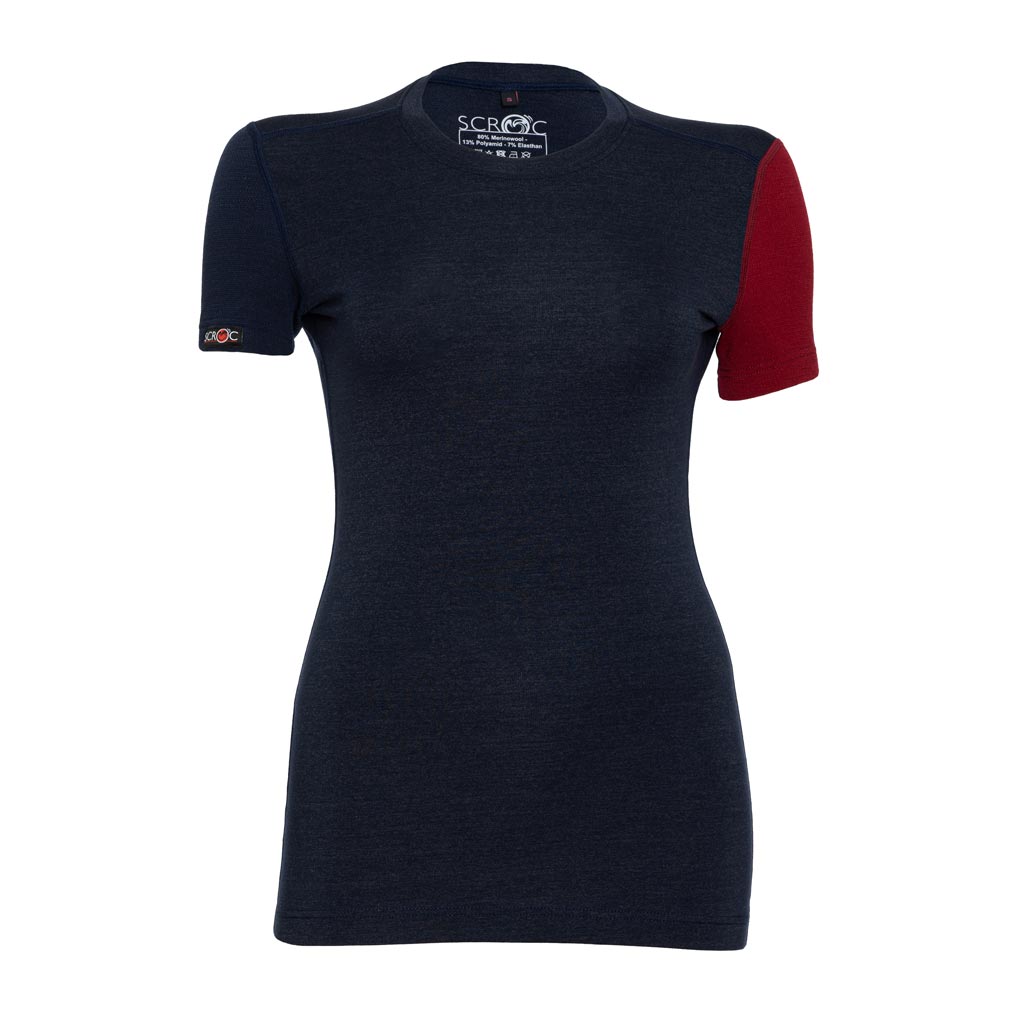 Merino Shirt 190 Junto w dunkelblau für Damen von SCROC