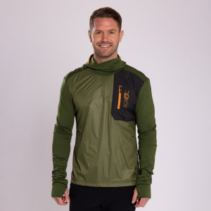 Merino Shirt 220 Talio langarm m moosgrün Herren von SCROC Merino Shirt 220 Talio langarm m moosgrün Herren von SCROC