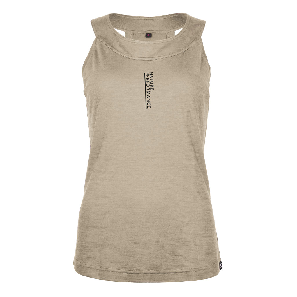 Merino Shirt 160 Banto w sand für Damen von SCROC