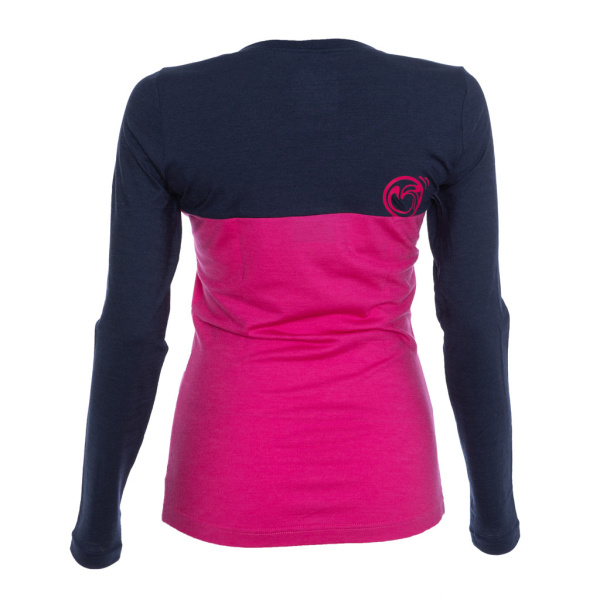 Das sMerino 155 Shirt Teo langarm w pink für Damen von SCROC ist aus unserer feinsten Merinowolle gesponnen.