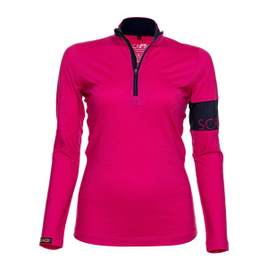 sMerino 155 Shirt Valo langarm w pink Damen von SCROC. sMerino 155 Shirt Valo langarm w pink Damen von SCROC.