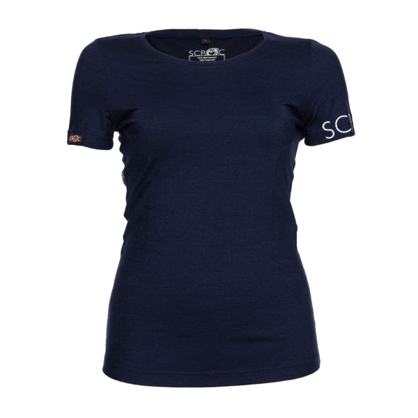 sMerino 160 Shirt Etera w dunkelblau für Damen von SCROC.