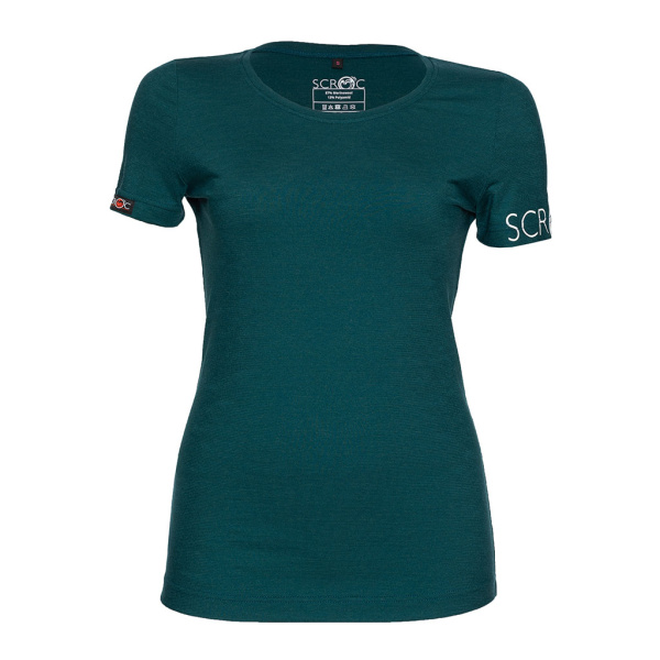 sMerino 160 Shirt Etera w petrol für Damen von SCROC.