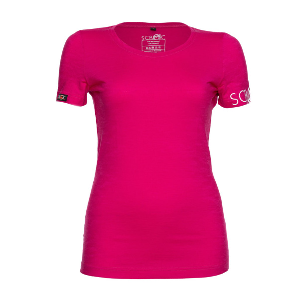 sMerino 160 Shirt Etera w pink für Damen von SCROC.