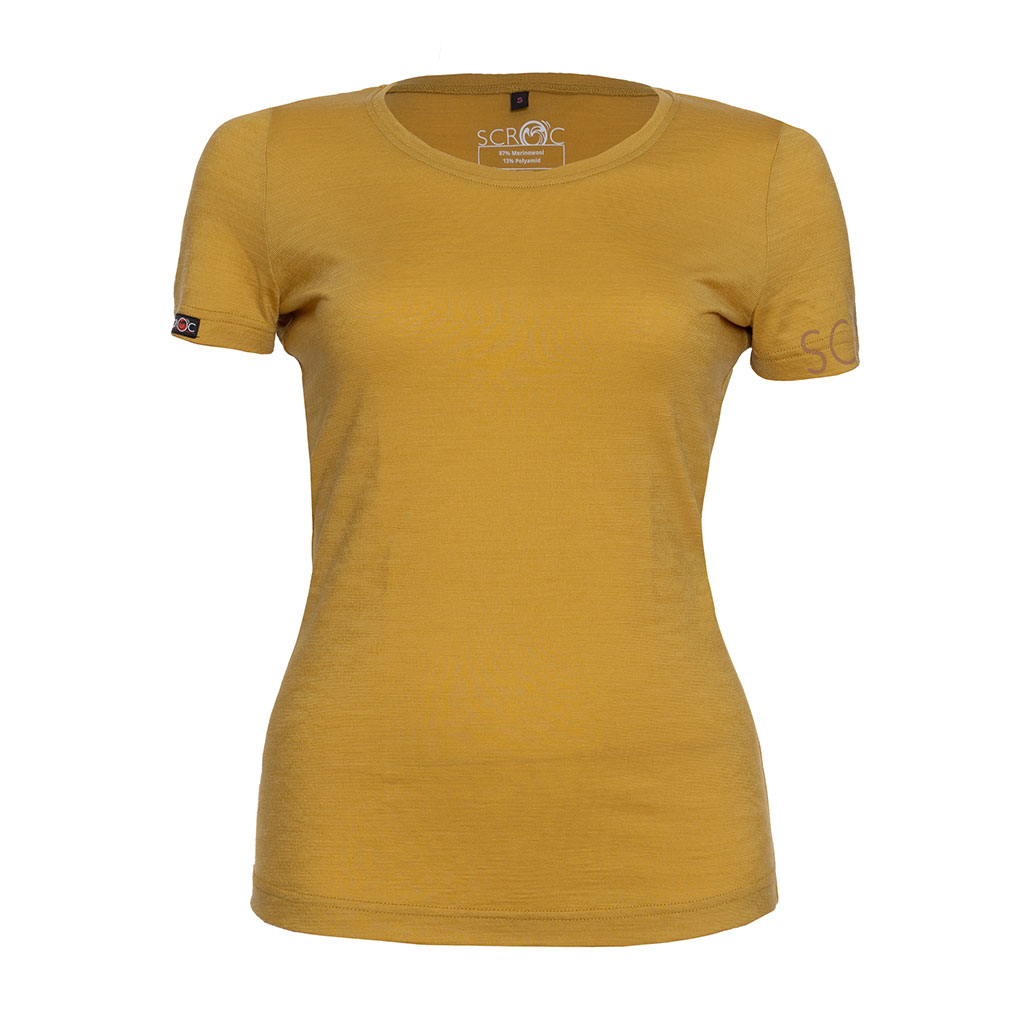Merino Shirt Damen sMerino 160 Shirt Flui w honig von SCROC