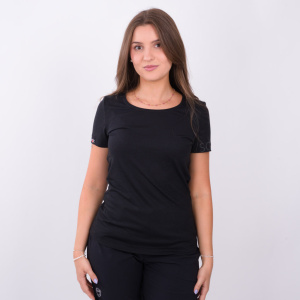 sMerino 160 Shirt Flui w schwarz für Damen von SCROC.