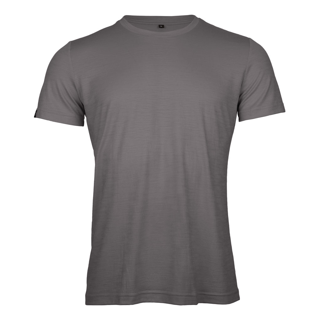 Merino Shirt 160 Jeso m dunkelgrau für Herren von SCROC