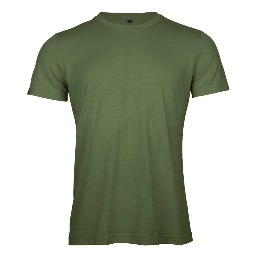 Merino Shirt 160 Jeso m moosgrün für Herren von SCROC