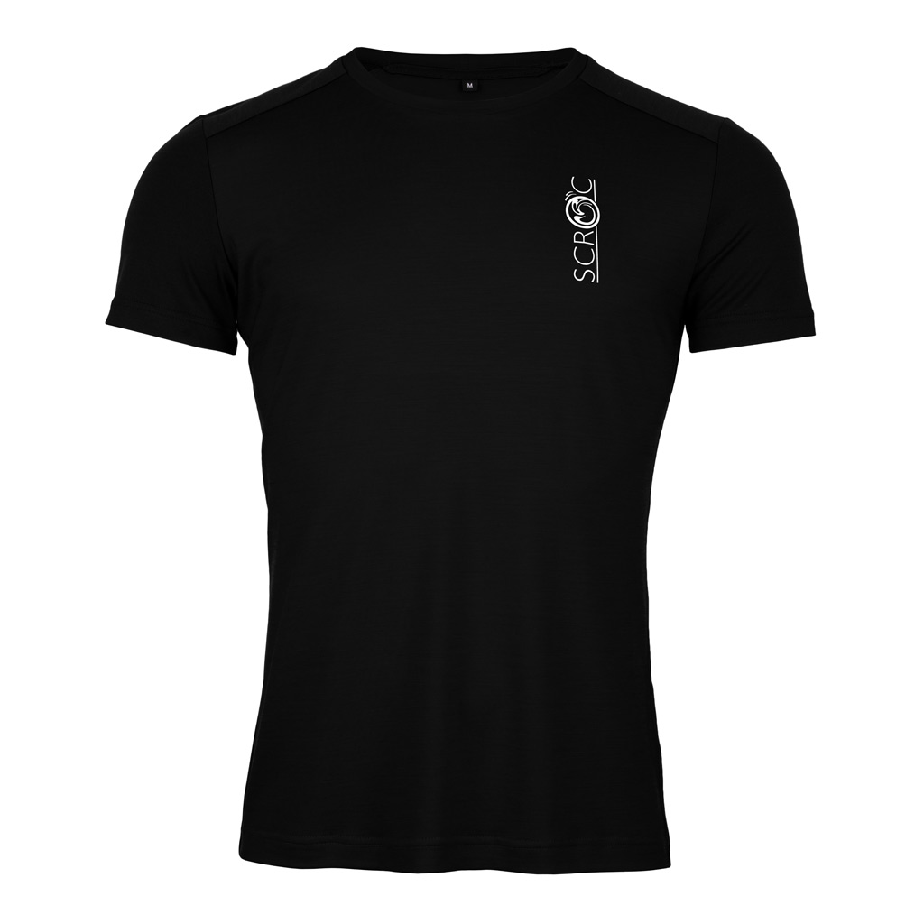 sCool Merino Shirt Haro m schwarz für Herren von SCROC