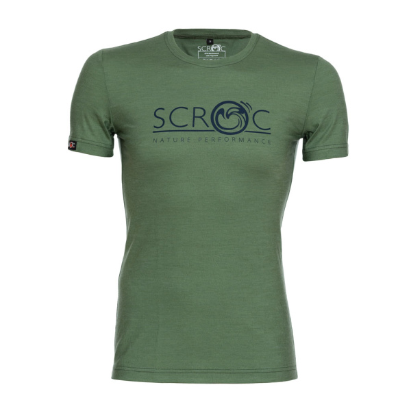 sMerino 155 Shirt Brako olivgrün für Herren von SCROC.