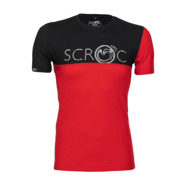 sMerino 160 Shirt Eblo rot für Herren von SCROC.