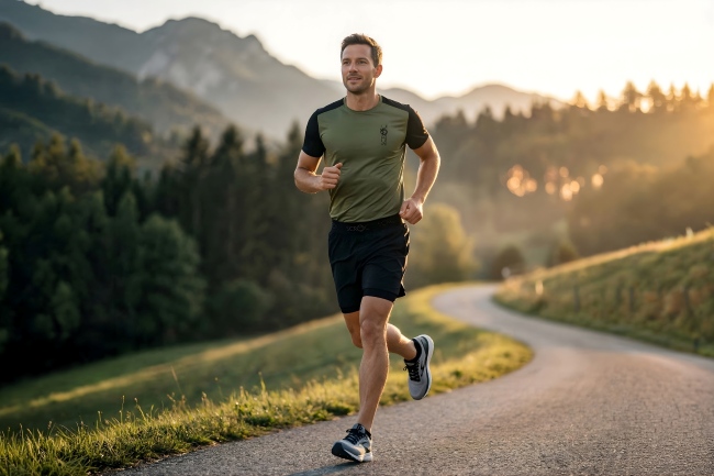 Laufen, Trailrunning und Marathonläufer mit Merino Shirts Herren von SCROC
