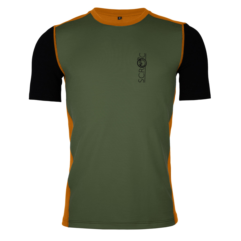 sMerino 190 Shirt Bero m moosgrün Herren von SCROC