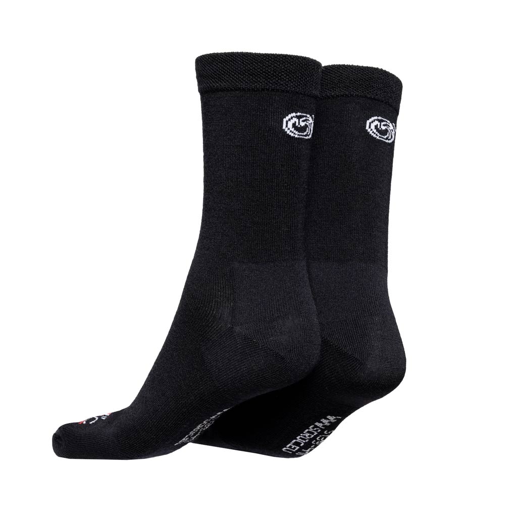 Merino Socken 155 Rango schwarz für Damen und Herren von SCROC