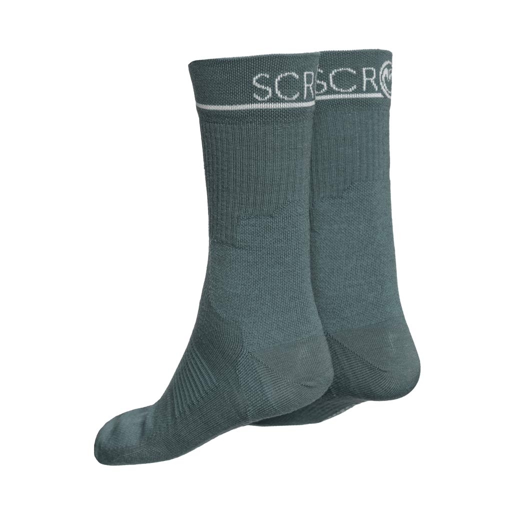 Merino Socken 160 Sana dunkler Salbei für Damen und Herren von SCROC