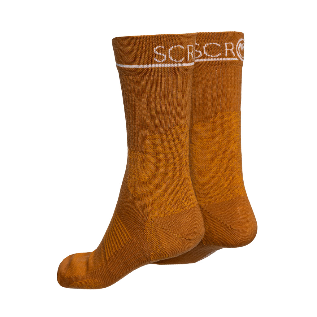Merino Socken 160 Sana zimt für Damen und Herren von SCROC