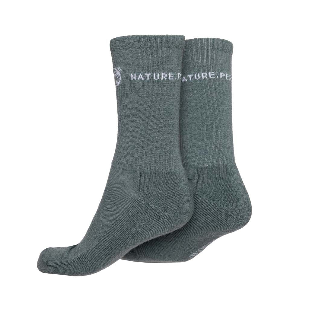 Merino Socken 175 Atleto dunkler Salbei für Damen und Herren von SCROC