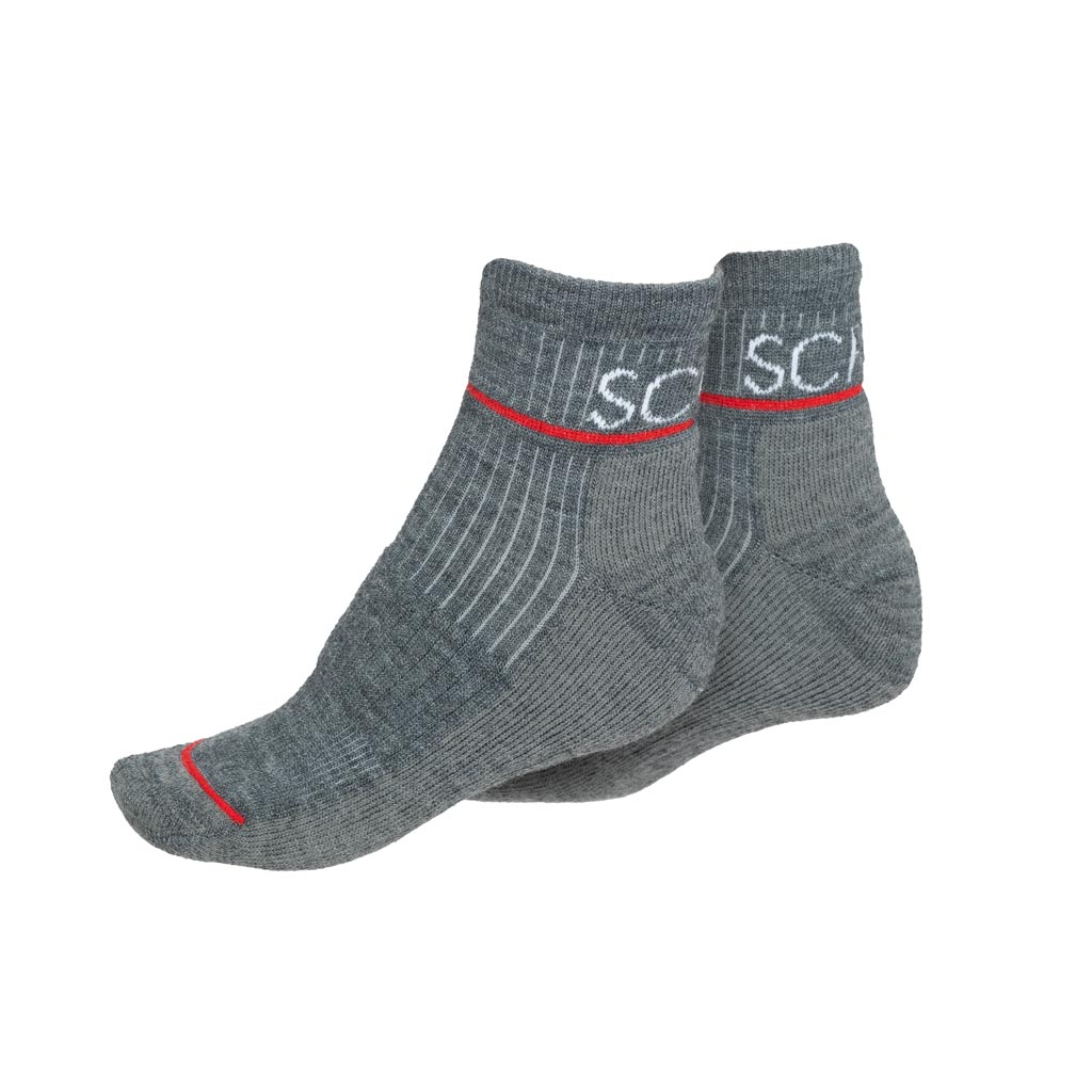 Merino Socken 190 Nia grau für Damen und Herren von SCROC