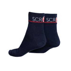 sMerino 160 Socken Suno dunkelblau für Damen und Herren in von SCROC.