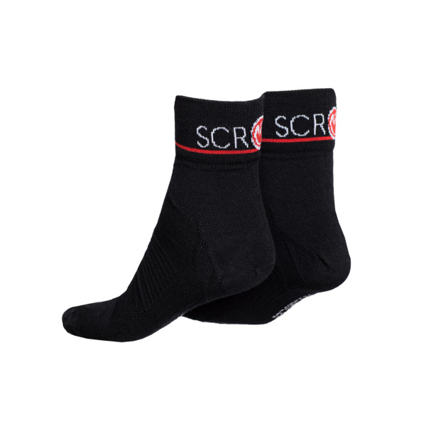 sMerino 160 Socken Suno schwarz für Damen und Herren von SCROC.