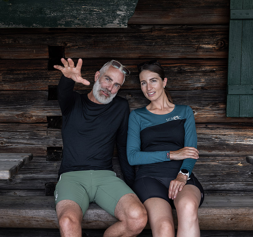 Merino Shirt zum Wandern aus feinster Merinowolle 100% mulesingfrei - SCROC