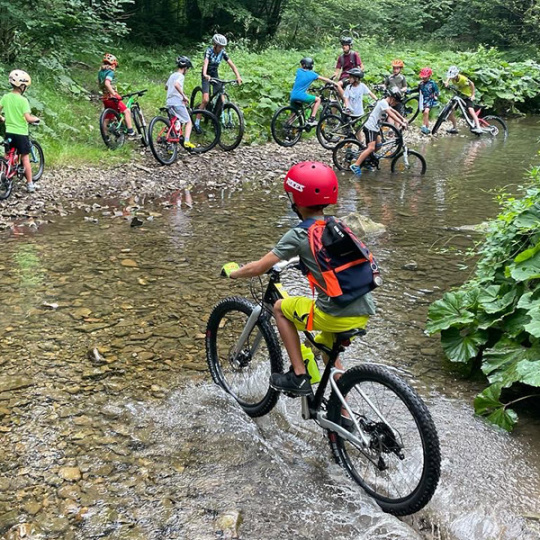 MTB Kids Academy -Ausflug ins Gelände