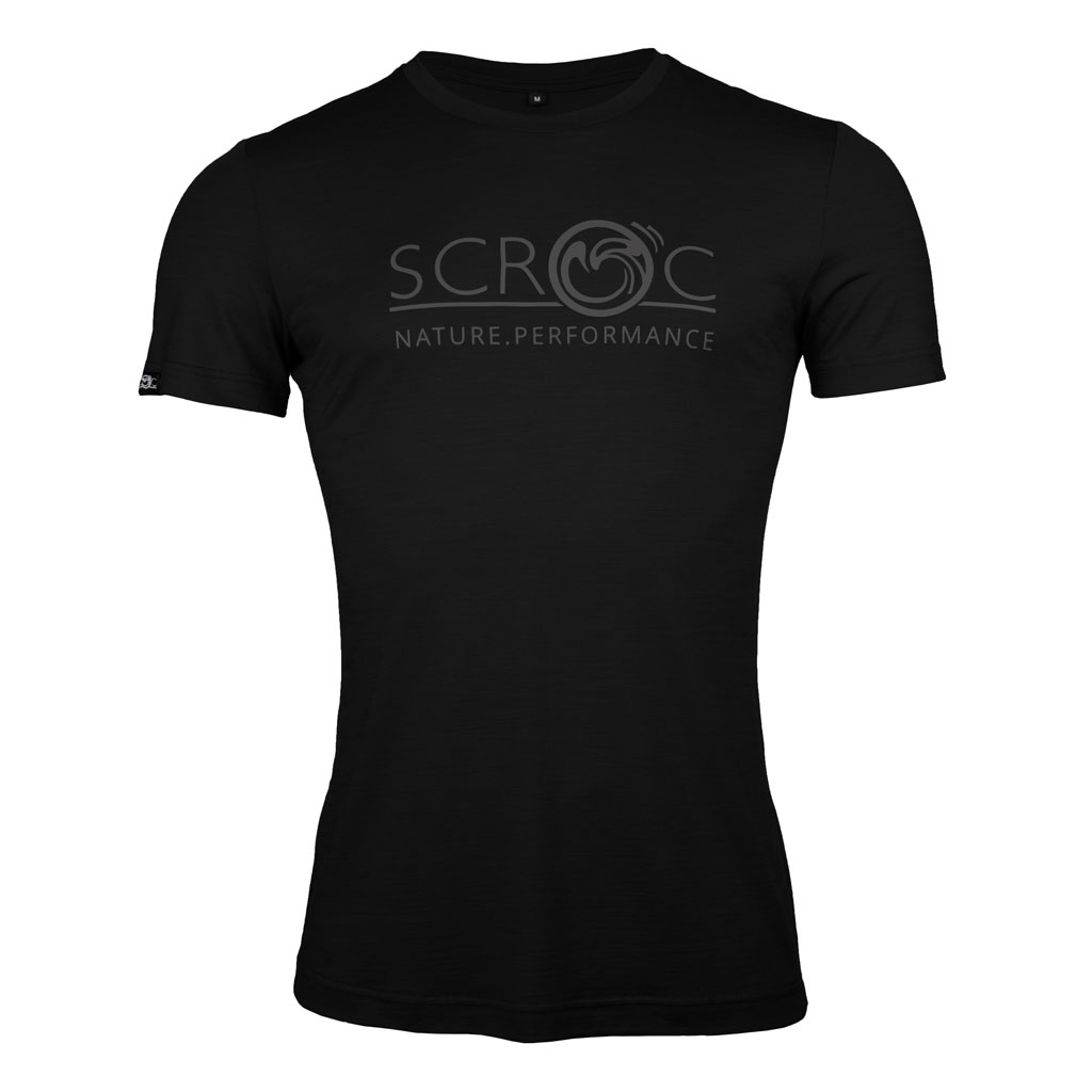 sCool Merino Shirt Eseo m schwarz Herren von SCROC
