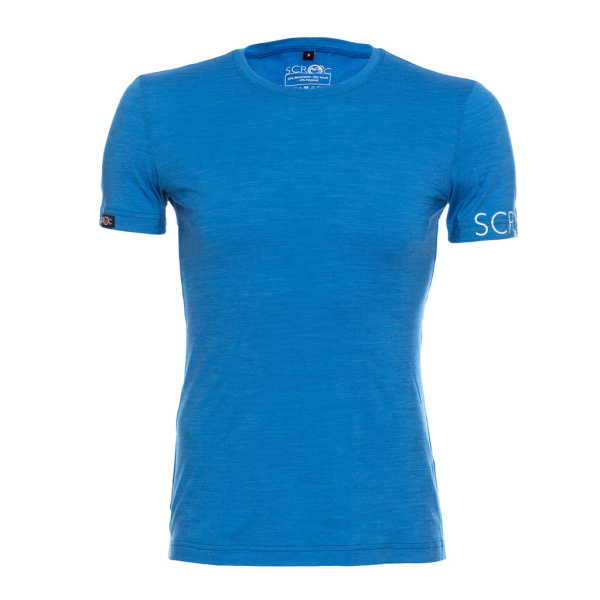 sCool Merino Shirt Friska blau für Herren von SCROC.